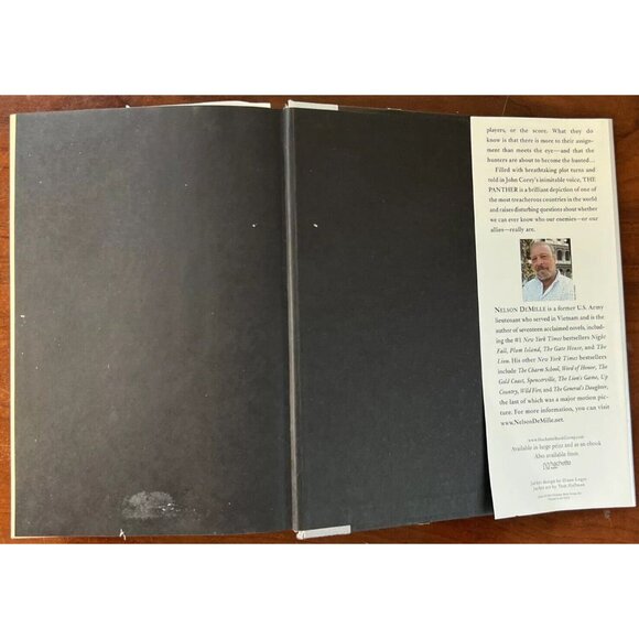 The Panther (A John Corey Novel) By Nelson DeMille Hardcover Book - Picture 4 of 5